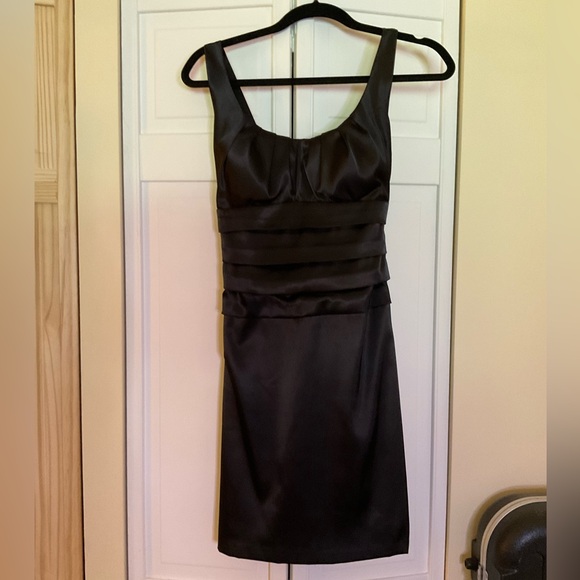 ❌FINAL PRICE❌ B Darlin Black Cocktail Dress - Picture 1 of 5